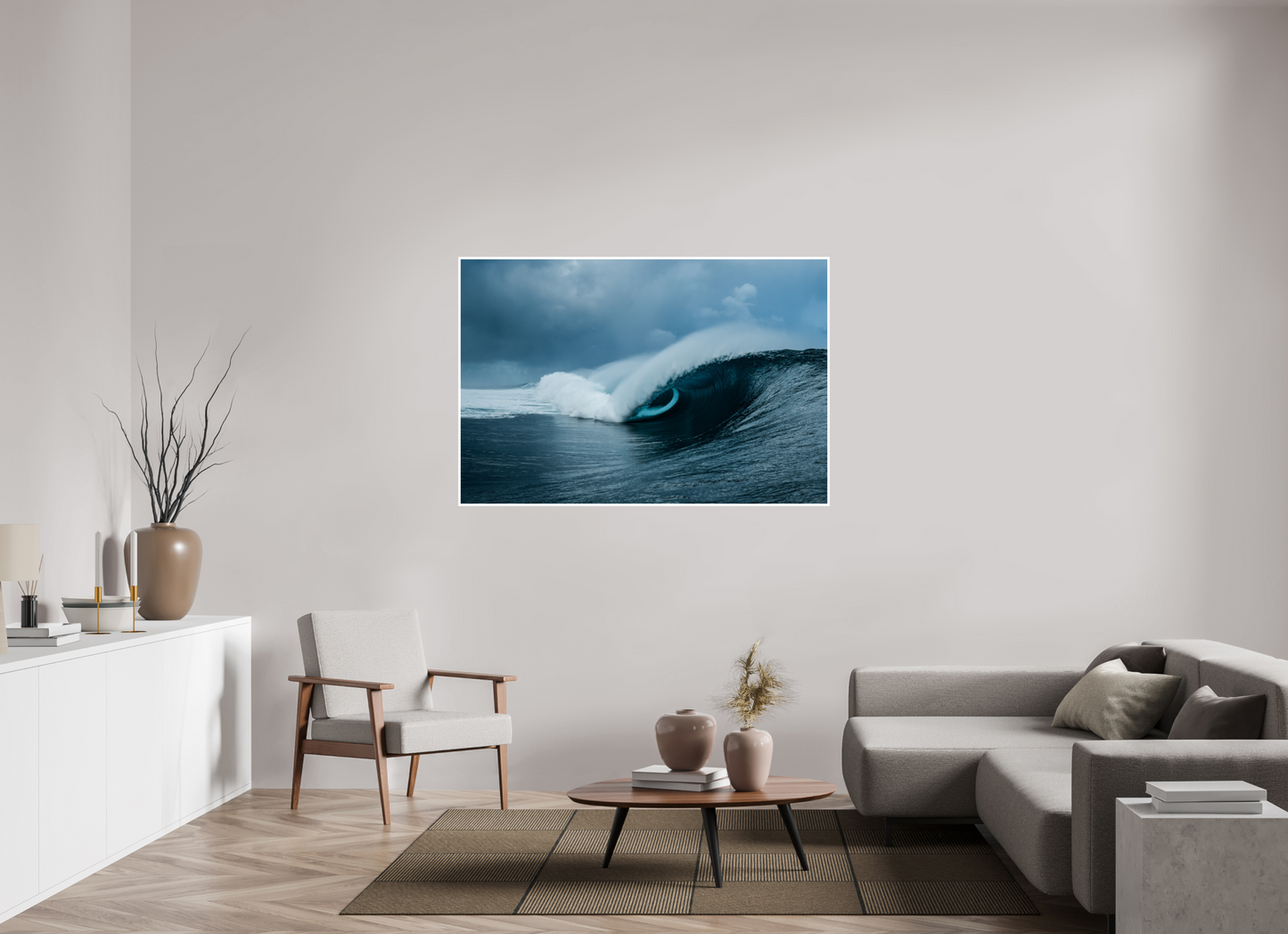 150 x 100 cm, Hahnemuhle FineArt Pearl - 1cm margin Falcon