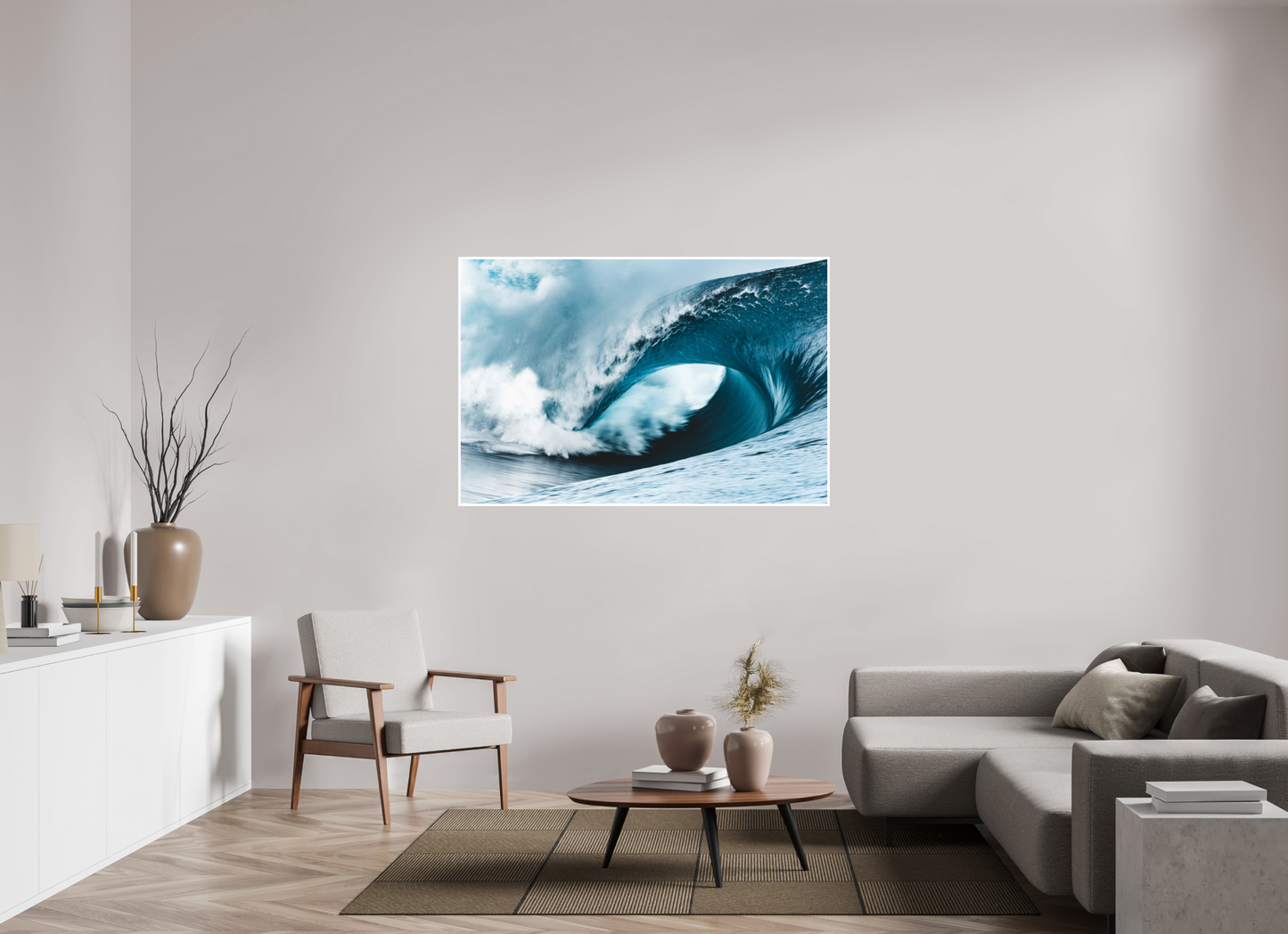 150 x 100 cm, Hahnemuhle FineArt Pearl - 1cm margin Liquid Drift 02