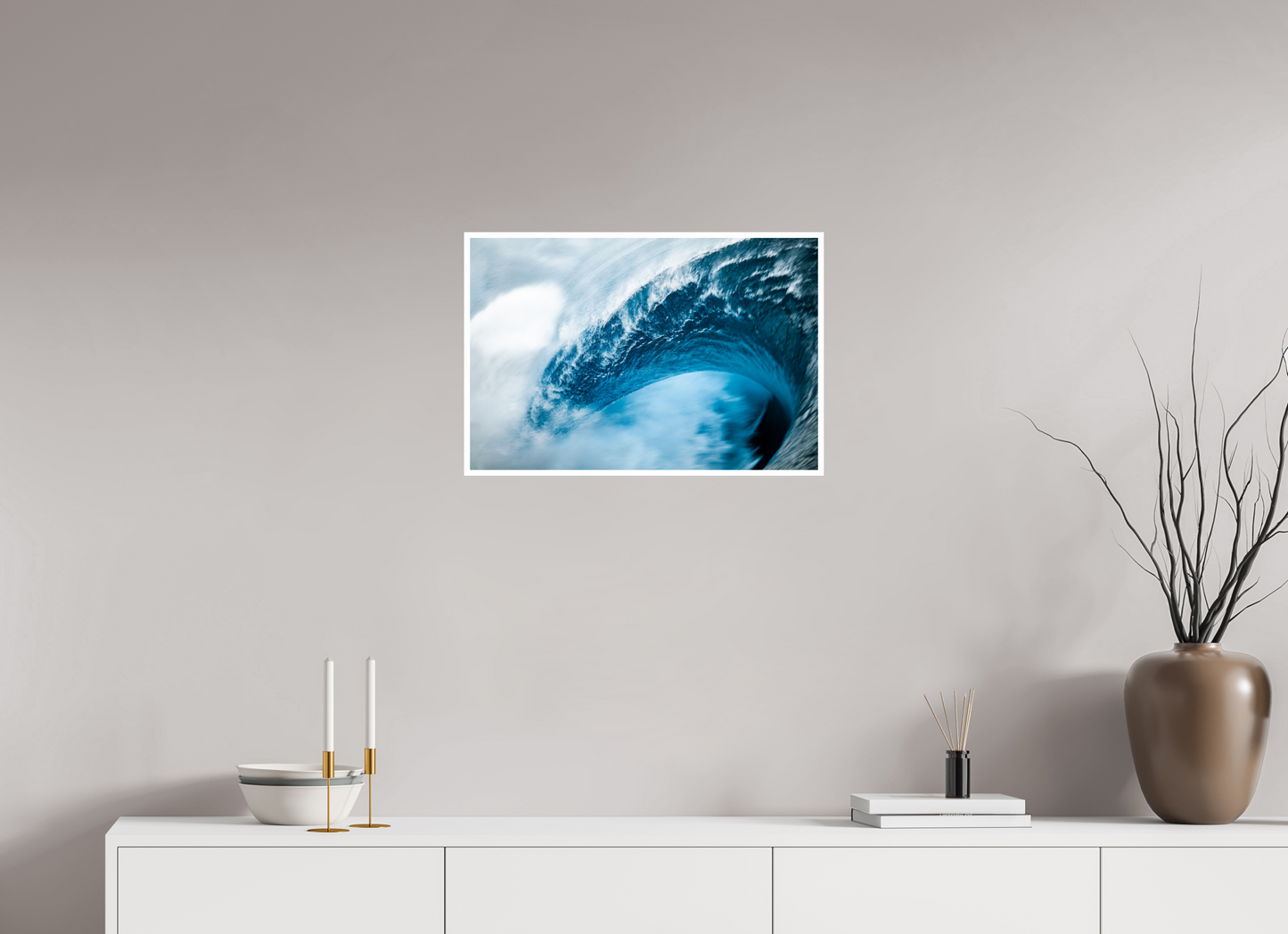 60 x 40 cm, Hahnemuhle FineArt Pearl - 1cm margin Liquid Drift 01