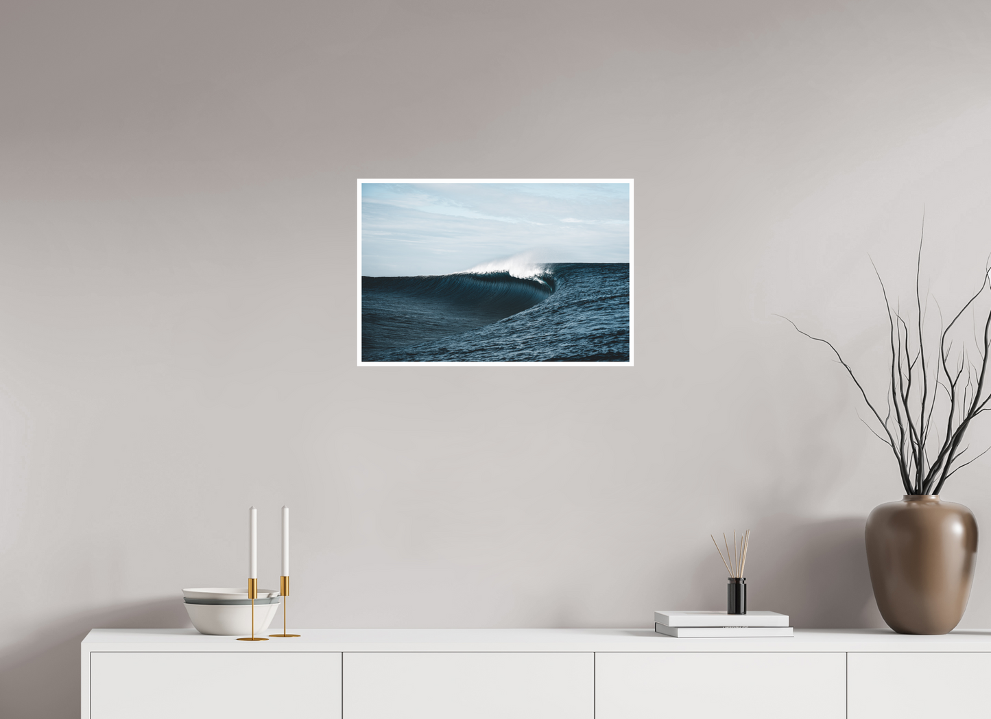 60 x 40 cm, Hahnemuhle FineArt Pearl - 1cm margin Curve