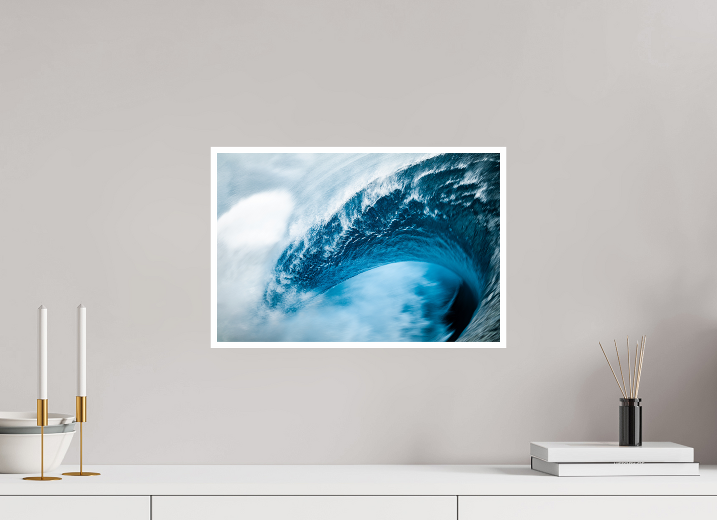 45 x 30 cm, Hahnemuhle FineArt Pearl - 1cm margin Liquid Drift 01