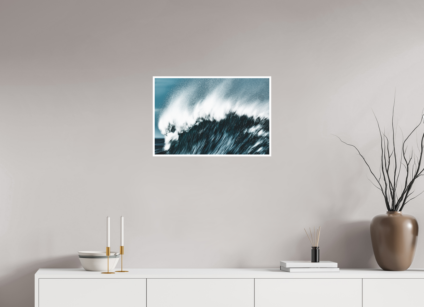 60 x 40 cm, Hahnemuhle FineArt Pearl - 1cm margin Liquid Brush 01