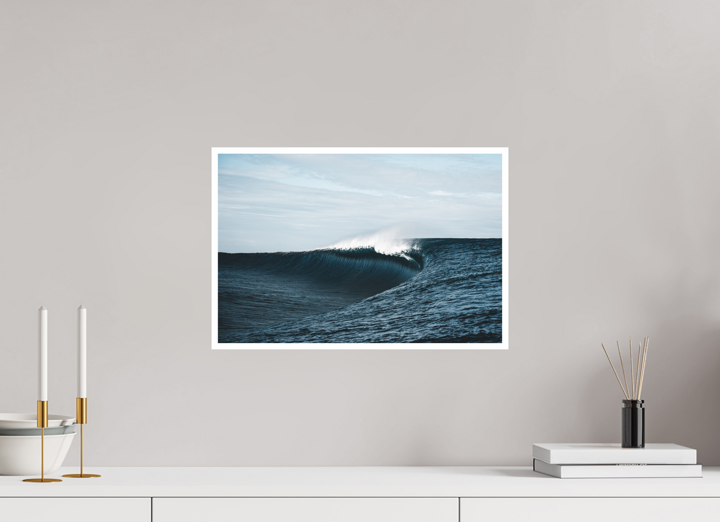 45 x 30 cm, Hahnemuhle FineArt Pearl - 1cm margin Curve