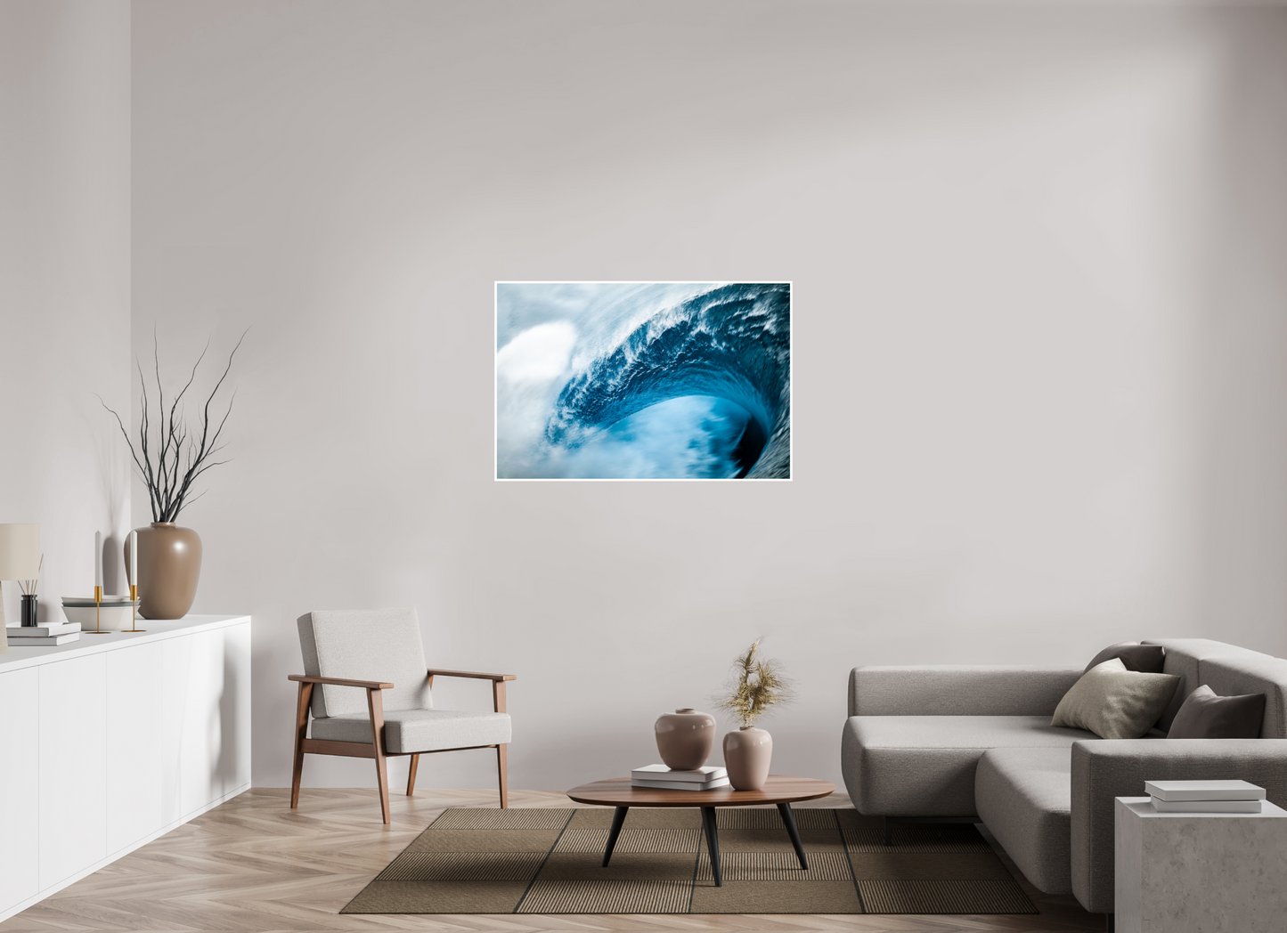 120 x 80 cm, Hahnemuhle FineArt Pearl - 1cm margin Liquid Drift 01