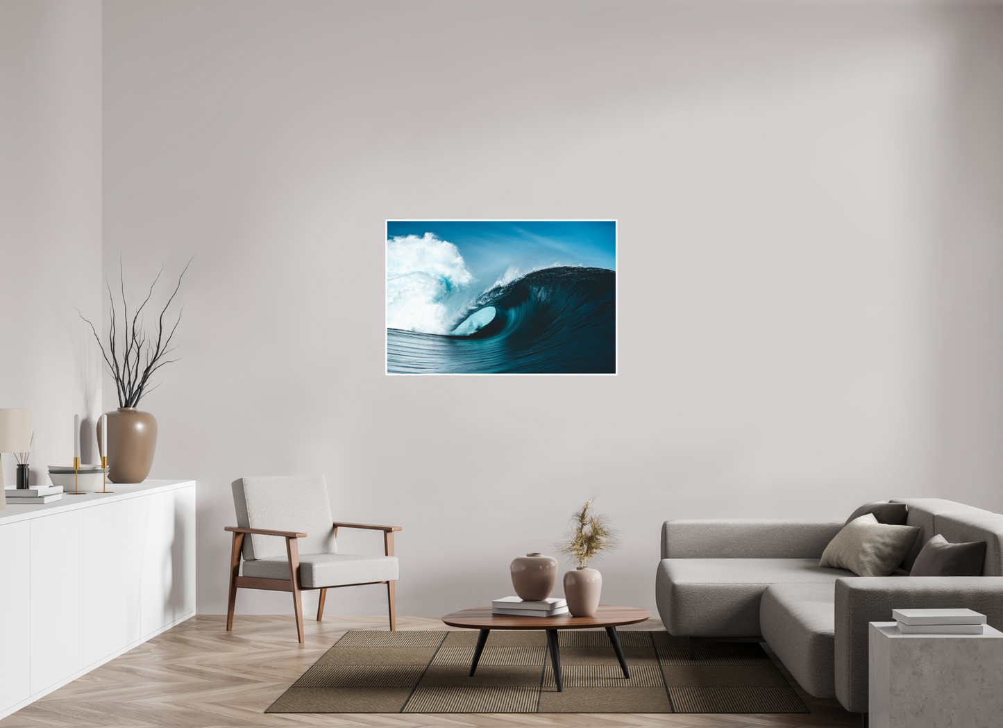 120 x 80 cm, Hahnemuhle FineArt Pearl - 1cm margin Ring of Water